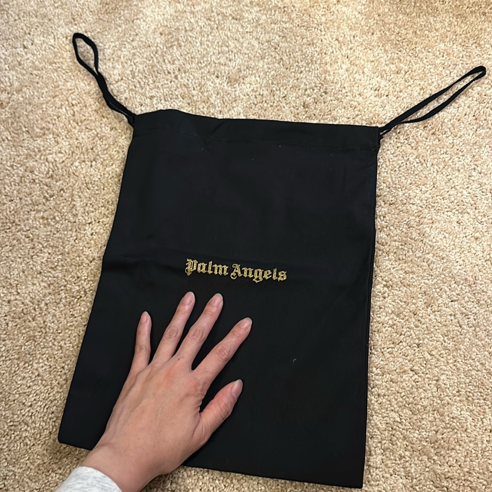 palm angels dust bag